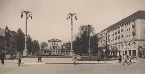 ALTE POSTKARTE POSEN WILHELMPLATZ POZNAN Polska Polen cpa AK Ansichtskarte postcard