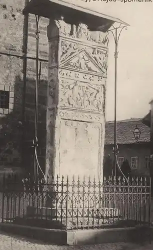 ALTE POSTKARTE PTUJ ORFEJUS-SPOMENIK monument Denkmal Slovenija Slowenien Slovenia Ansichtskarte cpa AK postcard