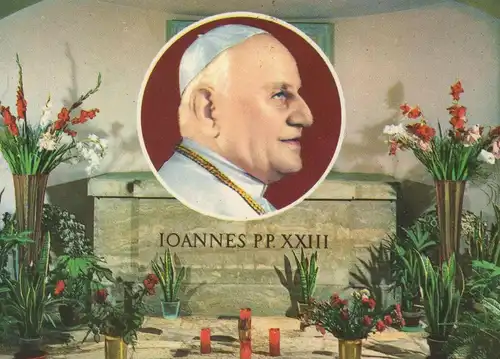 ÄLTERE POSTKARTE PAPA IOANNES PP. XXIII PAPST PETERSDOM Pope Roma Rom Johannes Ansichtskarte cpa AK postcard
