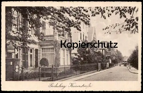 ALTE POSTKARTE BAD GODESBERG KAISERSTRASSE Ansichtskarte AK postcard cpa