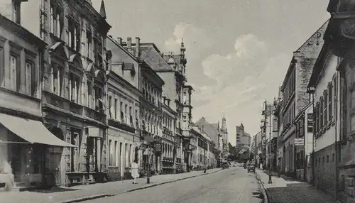 ALTE POSTKARTE ST. INGBERT KAISERSTRASSE Saar postcard cpa AK Ansichtskarte