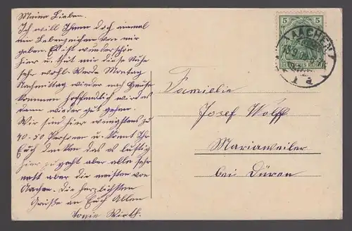 ALTE POSTKARTE AACHEN FRAUEN-GENESUNGSHEIM IM AACHENER WALD cpa AK Ansichtskarte postcard