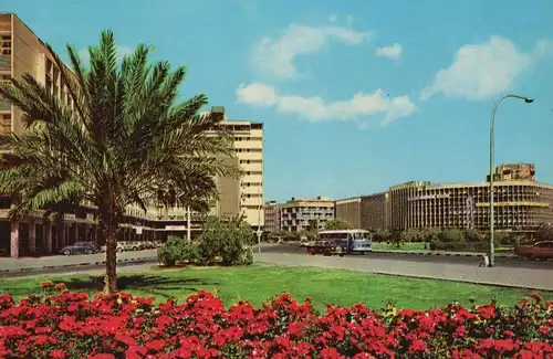 ÄLTERE POSTKARTE JAHRAH GATE LA PORTE TOR KUWEIT KUWAIT Ansichtskarte postcard cpa AK