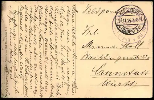 ALTE POSTKARTE ERINNERUNG AN DIE KAISER-MANÖVER IM SEPTEMBER 1909 KAISER WILHELM II KARLSRUHE BAD MERGENTHEIM cpa AK