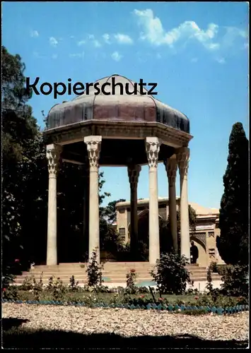 ÄLTERE POSTKARTE HAFEZIEH SHIRAZ Iran cpa AK postcard Ansichtskarte