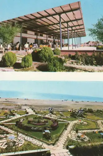 ÄLTERE POSTKARTE HABBANIYA BEACH IRAQ IRAK AL-HABBANIYYA cpa AK postcard Ansichtskarte