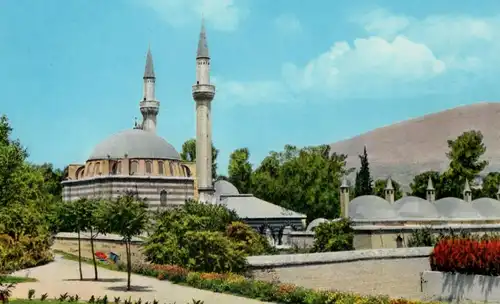 ÄLTERE POSTKARTE DAMASCUS SULTAN SALIM MOSQ Moschee Mosquée Syrien Syria Syrie Ansichtskarte postcard cpa AK