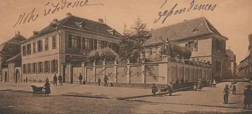 ALTE POSTKARTE SPEYER AM RHEIN PALAIS DES PRÄSIDENTEN DER PFALZ cpa AK Ansichtskarte postcard