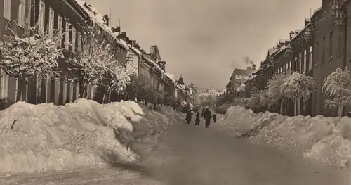 ALTE POSTKARTE SCHÖNECK VOGTLAND DR. KÜLZ-STRASSE Winter Schnee snow cpa AK Ansichtskarte postcard