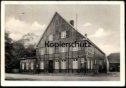 ALTE POSTKARTE GASTWIRTSCHAFT AUG. BÖRGER DAVENSBERG BEZ. MÜNSTER Brauerei Westfalia Ansichtskarte cpa AK postcard