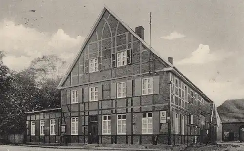 ALTE POSTKARTE GASTWIRTSCHAFT AUG. BÖRGER DAVENSBERG BEZ. MÜNSTER Brauerei Westfalia Ansichtskarte cpa AK postcard