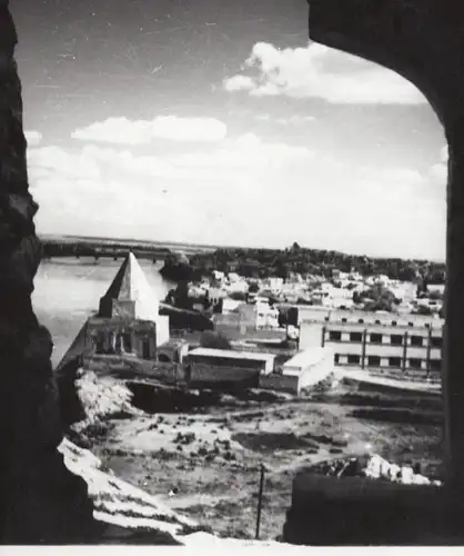 ALTE KARTE FOTO MOSUL PANORAMA Mossoul Imam Yahya Abul Qasim Mossul Irak Iraq photo cpa postcard AK Ansichtskarte