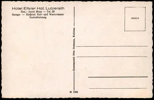 ALTE POSTKARTE LUTZERATH-EIFEL ALT-MÜHLE IM ÜSSBACHTAL PANORAMA Ulmen cpa AK Ansichtskarte postcard