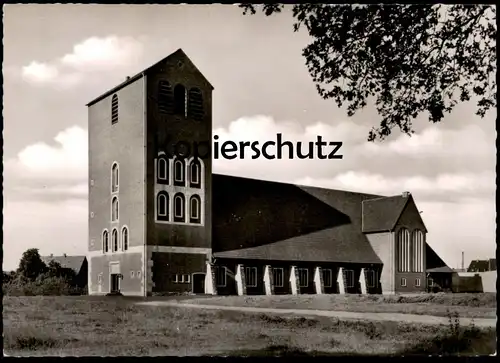 ALTE POSTKARTE GREVEN IN WESTFALEN ST. JOSEFS-PFARRKIRCHE Kirche church église cpa AK Ansichtskarte postcard