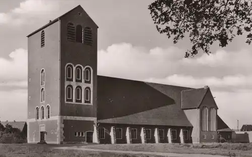 ALTE POSTKARTE GREVEN IN WESTFALEN ST. JOSEFS-PFARRKIRCHE Kirche church église cpa AK Ansichtskarte postcard