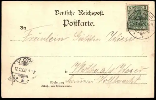 ALTE JUGENDSTIL POSTKARTE DORTMUND OBERLANDESGERICHTS GEBÄUDE Oberlandesgericht Gericht Restauration Landgericht AK