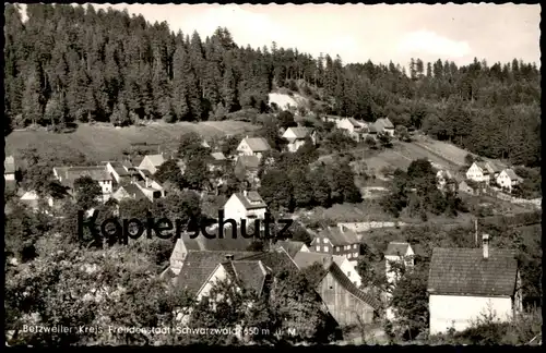 ÄLTERE POSTKARTE BETZWEILER LOSSBURG KREIS FREUDENSTADT SCHWARZWALD 650 M black forest Ansichtskarte cpa AK postcard