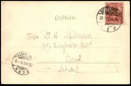 ALTE POSTKARTE LEIPZIG GÖTHESTRASSE GOETHESTRASSE Goethe-Strasse Strassenbahn 1900 tram tramway postcard Ansichtskarte