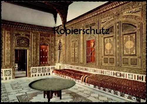 ÄLTERE POSTKARTE LEBANON BEITEDDINE HALL OF THE PALACE Libanon Liban Ansichtskarte postcard AK cpa
