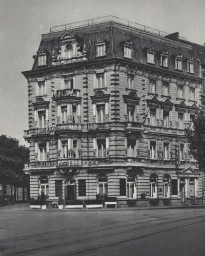 ALTE POSTKARTE HOTEL KAISER WILHELM KÖLN AM RHEIN ECKE KAISER WILHELM RING HANSARING BEHAGLICHE ZIMMER postcard cpa AK