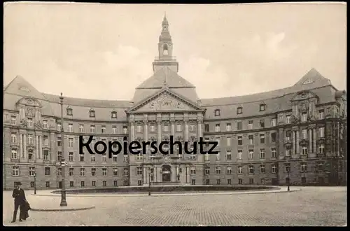 ALTE POSTKARTE PRESSLUFT-ENTSTÄUBUNGSANLAGE IM KÖNIGL. JUSTIZGEBÄUDE IN KÖLN Maschine machine Ansichtskarte AK postcard