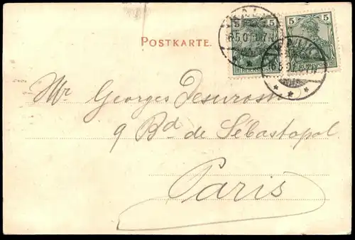 ALTE POSTKARTE GRUSS AUS KALK CASINO CASERNE PRINZESSIN ADOLF ZU SCHAUMBURG LIPPE KÖLN cpa Ansichtskarte AK postcard