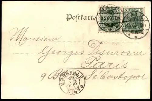 ALTE POSTKARTE GRUSS AUS KALK SOLDAT 03.09.1898 OFFIZIER-CASINO Uniform Cöln Köln cpa Ansichtskarte AK postcard