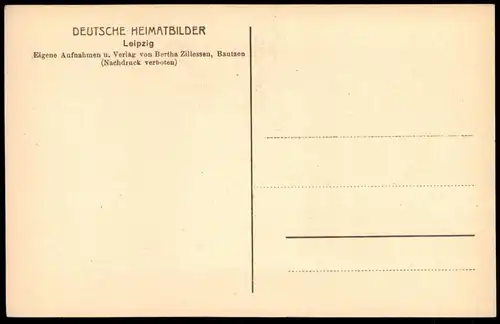 ALTE POSTKARTE LEIPZIG ERKER DES FÜRSTENHAUSES FÜRSTENHAUS Verlag Bertha Zillessen Bautzen AK Ansichtskarte postcard cpa