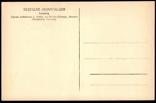 ALTE POSTKARTE LEIPZIG DER THOMASKIRCHTURM Thomaskirche Kirche Verlag Bertha Zillessen Bautzen Ansichtskarte postcard AK