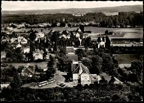 ÄLTERE POSTKARTE ROSENSTADT ANGERMUND BEI DÜSSELDORF PANORAMA HOTEL HAUS LITZBRÜCK Ansichtskarte postcard cpa AK