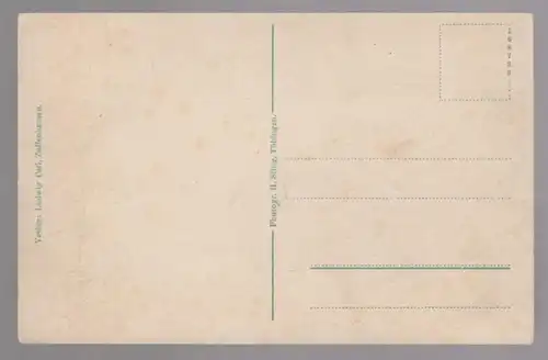 ALTE POSTKARTE ZUFFENHAUSEN BAHNHOFPARTIE Stuttgart Bahnhof station gare Ansichtskarte postcard cpa AK