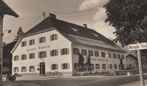 ALTE POSTKARTE LECH-ASCHAU BEI REUTTE IN TIROL GASTHAUS AMMANN LECHASCHAU Motorrad moto motorbike Wängle Ansichtskarte