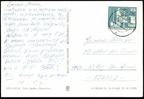 ÄLTERE POSTKARTE ZÖBLITZ ERZGEBIRGE MARKTPLATZ HOTEL KNIEBRECHE WILHELM-PIECK-STRASSE SCHULSTRASSE Ansichtskarte cpa AK