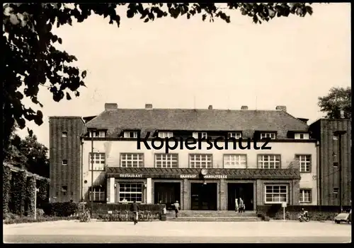 ÄLTERE POSTKARTE WANDLITZSEE BAHNHOF RESTAURANT GEMEINDE WANDLITZ station gare postcard cpa AK Ansichtskarte