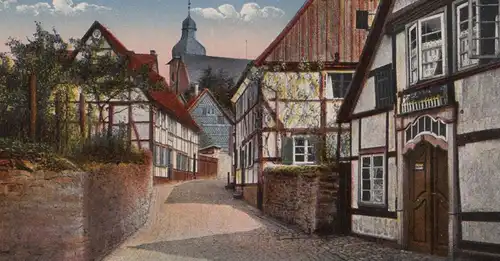 ALTE POSTKARTE SOEST KLEINE OSTHOFE PANORAMA postcard cpa AK Ansichtskarte