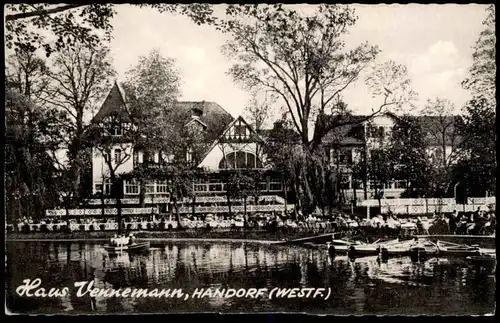 ALTE POSTKARTE HAUS VENNEMANN HANDORF WESTF. Münster postcard cpa AK Ansichtskarte