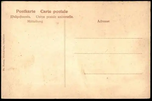 ALTE POSTKARTE VERHEERUNGEN AM BAHNHOF APPENWEIER DURCH DAS UNWETTER VOM 10. AUGUST 1905 DAMPFLOK station gare disaster