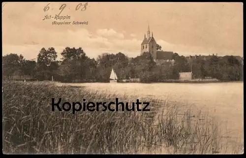 ALTE POSTKARTE ALT-RUPPIN RUPPINER SCHWEIZ Neuruppin postcard cpa AK Ansichtskarte