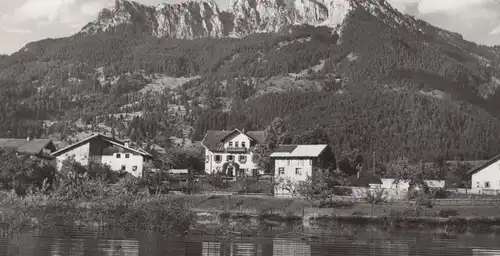 ÄLTERE POSTKARTE PFLACH IN TIROL GASTHOF SCHWANEN MIT SÄULING 2043 M BESITZER M. OSTHEIMER cpa AK Ansichtskarte postcard