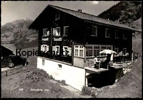 ÄLTERE POSTKARTE GAMPABING VORARLBERG St. Gallenkirch Gampaping postcard cpa AK Ansichtskarte