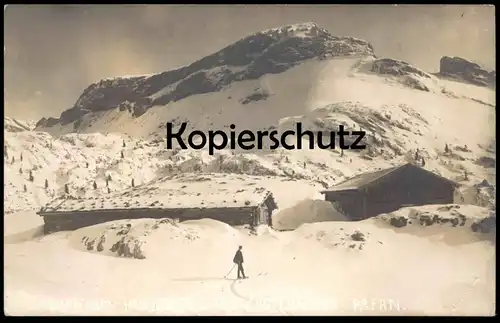 ALTE POSTKARTE MAURIZALM HOCHLEGER HAIDACHSTELLWAND ROFAN Mauritzalm Tirol Achensee bei Wiesing Maurach Ansichtskarte
