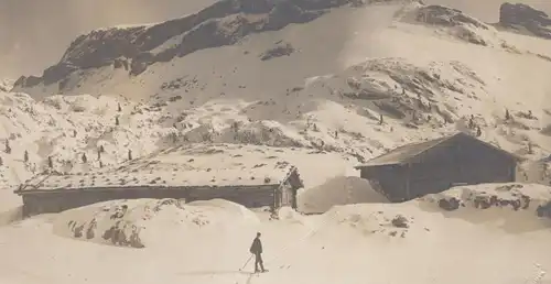 ALTE POSTKARTE MAURIZALM HOCHLEGER HAIDACHSTELLWAND ROFAN Mauritzalm Tirol Achensee bei Wiesing Maurach Ansichtskarte