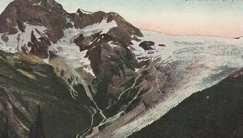 ALTE POSTKARTE MOUNT SIR DONALD AND GREAT SELKIRK GLACIER SELKIRK RANGE Gletscher Kanada postcard cpa AK Ansichtskarte