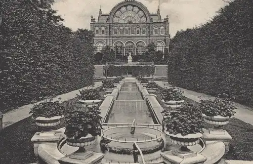 ALTE POSTKARTE KÖLN FLORA Cöln Brunnen fontaine fountain Garten garden Park parc Ansichtskarte cpa AK postcard