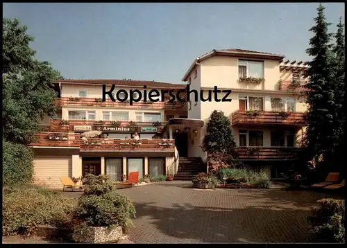 ÄLTERE POSTKARTE HORN BAD MEINBERG GÄSTEHAUS ARMINIUS FAMILIE SASSE ORTSEINFAHRT A Ansichtskarte cpa AK postcard