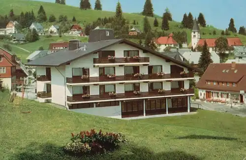 ÄLTERE POSTKARTE GASTHOF-HOTEL SCHWARZWÄLDER HOF ALTGLASHÜTTEN SCHWARZWALD AK Ansichtskarte cpa postcard