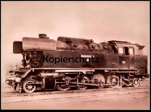 ÄLTERE REPRO POSTKARTE DAMPFLOK 1D1h2 BJ 1952 locomotive à vapeur steam train Friedrich Krupp Ansichtskarte postcard AK