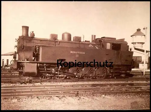 ÄLTERE REPRO POSTKARTE DAMPFLOK Eh2 BJ 1920 locomotive à vapeur steam train Hohenzollern Köln Bonner Eisenbahnen cpa AK