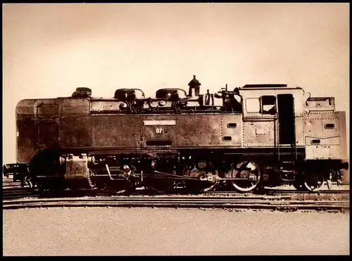 ÄLTERE REPRO POSTKARTE DAMPFLOK 1D1h2 BJ 1941 locomotive à vapeur steam train Fried. Krupp cpa Ansichtskarte postcard AK