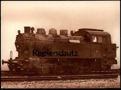 ÄLTERE REPRO POSTKARTE DAMPFLOK Dh2 BJ 1937 locomotive à vapeur steam train Jung cpa Ansichtskarte postcard AK